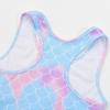 imageUhnice Girls Swimsuit Two Piece Tankini Swimwear with BoyshortMermaid Purple