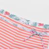 imageUhnice Girls Swimsuit Two Piece Tankini Swimwear with BoyshortOrange Stripe Green Leaf