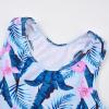 imageUhnice Girls Swimsuit Two Piece Tankini Swimwear with BoyshortTropical Pink Floral
