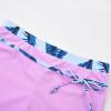 imageUhnice Girls Swimsuit Two Piece Tankini Swimwear with BoyshortTropical Pink Floral