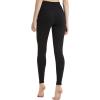 imageUhnice High Waist Yoga Pants with Pockets Workout Capris Tummy Control Leggings