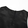 imageUhnice Little Girls Sequin Sleeveless Mesh Rainbow Dress for Wedding PartyBlack