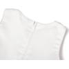 imageUhnice Little Girls Sequin Sleeveless Mesh Rainbow Dress for Wedding PartyWhite