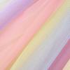 imageUhnice Little Girls Sleeveless Tulle 3D Flower Rainbow Dress for Wedding PartyYellow