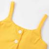 imageUhnice Toddler Baby Girls Summer Clothing Set Sleeveless Ruffle Top Sunflower Shorts