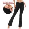 imageUhnice Womens Bootcut Yoga Pants High Waist Workout Casual Bootleg Flare Pants