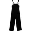 imageSpeechless Girls 716 Sleeveless Scuba Crepe Black Party JumpsuitBlack