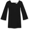 imageSpeechless Girls Long Sleeve Black Sheath DressBlack
