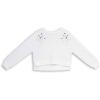 imageSpeechless Girls Long Sleeve Shaggy Knit High Low TopIvory