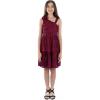 imageSpeechless Girls One Shoulder Velvet Party DressWine