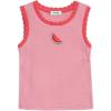 imageSpeechless Girls Sleeveless Striped Embroidered Tank TopDark Pink Stripe