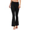 imageUhnice Womens Bootcut Yoga Pants High Waist Workout Casual Bootleg Flare Pants