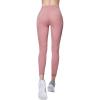 imageUhnice Yoga Pants with Pockets High Waist Tummy Control 4 Way Stretch Workout Yoga Leggings Medium Pink