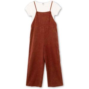 imageSpeechless Girls Overalls JumpsuitBurnt Coral