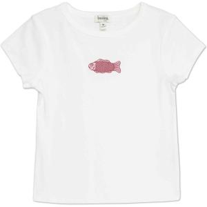imageSpeechless Girls Short Sleeve Crewneck TShirtWhite