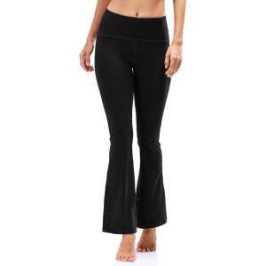 imageUhnice Womens Bootcut Yoga Pants High Waist Workout Casual Bootleg Flare Pants