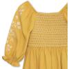 imageSpeechless Girls 34 Sleeve Embroidered DressMustardIvory