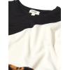 imageSpeechless Girls Colorblock SweatshirtIvoryBlackCheetah