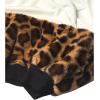 imageSpeechless Girls Colorblock SweatshirtIvoryBlackCheetah