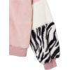 imageSpeechless Girls Colorblock SweatshirtPinkZebra