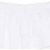 imageSpeechless Girls Cotton Smocked Waist Tiered Short SkirtWhite