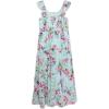 imageSpeechless Girls Flutter Sleeve Chiffon Maxi DressAquaPink
