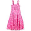 imageSpeechless Girls Flutter Sleeve Chiffon Maxi DressFuchsiaFloral