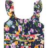 imageSpeechless Girls Flutter Sleeve Chiffon Maxi DressNavyFloral