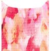imageSpeechless Girls Flutter Sleeve Chiffon Maxi Tiered DressFuchsiaPink