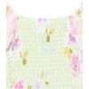 imageSpeechless Girls Flutter Sleeve Chiffon Maxi Tiered DressLimePink