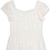 imageSpeechless Girls Flutter Sleeve Lace Tiered Party DressOffwhite