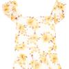 imageSpeechless Girls Flutter Sleeve Midi Tiered DressIvoryYellow