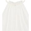 imageSpeechless Girls Halter Neck Fit and Flare Ruffled Party DressOffwhite