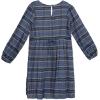 imageSpeechless Girls Long Sleeve Babydoll Chiffon Plaid DressTealPink Plaid