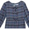 imageSpeechless Girls Long Sleeve Babydoll Chiffon Plaid DressTealPink Plaid