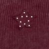 imageSpeechless Girls Long Sleeve Chunky Rib Jersey TopBurgundy