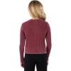 imageSpeechless Girls Long Sleeve Chunky Rib Jersey TopBurgundy