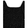 imageSpeechless Girls Long Sleeve Glitter Polka Dot Party DressBlack