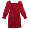 imageSpeechless Girls Long Sleeve Glitter Polka Dot Party DressRed