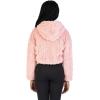 imageSpeechless Girls Long Sleeve Plush HoodieBlush