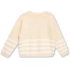 imageSpeechless Girls Long Sleeve Striped Knit SweaterIvory