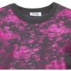 imageSpeechless Girls Long Sleeve Sweatshirt DressGrey Fuchsia