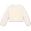 imageSpeechless Girls Long Sleeve Teddy Knit Pullover with FannypackIvory