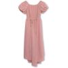 imageSpeechless Girls Puff Sleeve Maxi Walk Through Party DressMauve