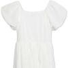 imageSpeechless Girls Puff Sleeve Maxi Walk Through Party DressWhite