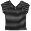 imageSpeechless Girls Raglan V Neck TeeBlack