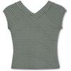 imageSpeechless Girls Raglan V Neck TeeOlive