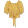imageSpeechless Girls Rayon Gauze TopMustard