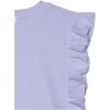 imageSpeechless Girls Rib Knit Flutter Sleeve TopPeriwinkle