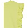 imageSpeechless Girls Rib Knit Flutter Sleeve TopYellow